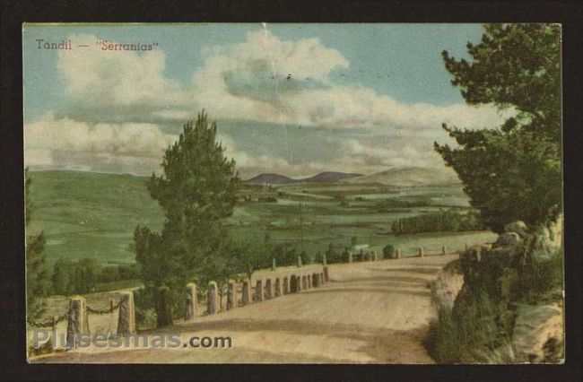 Foto antigua de TANDIL