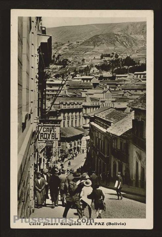 Foto antigua de LA PAZ