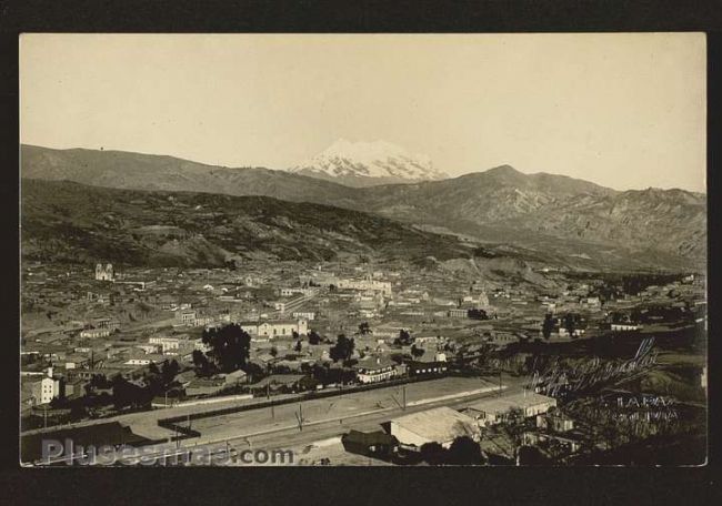 Foto antigua de LA PAZ