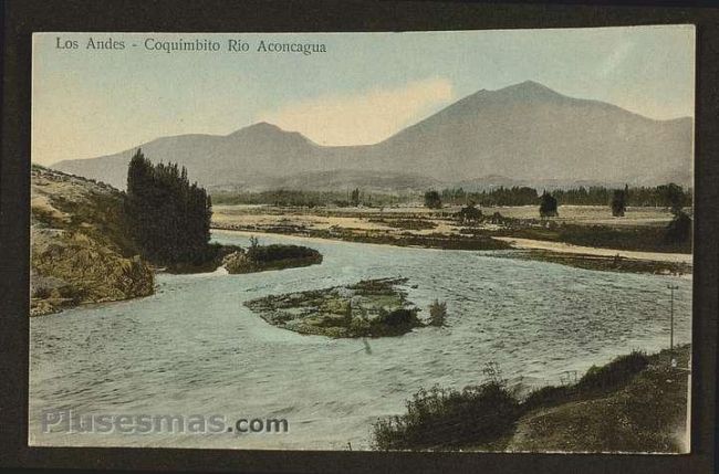 Foto antigua de CORDILLERA DE LOS ANDES CHILE