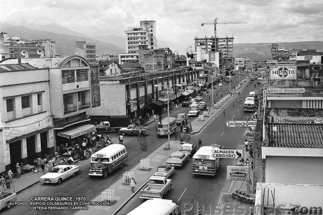 Carrera 15 centro de bucaramanga 1970