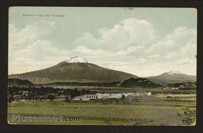 Foto antigua de POPOCATEPETL