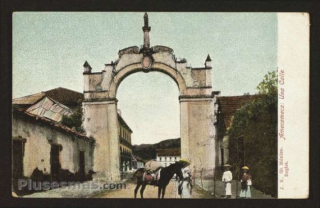 Foto antigua de POPOCATEPETL