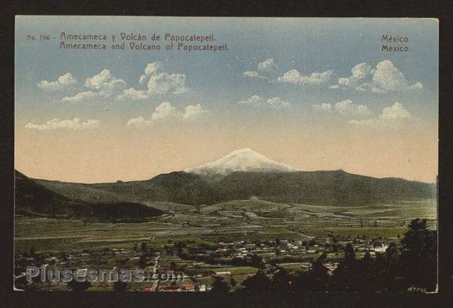 Foto antigua de POPOCATEPETL