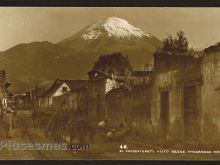 Foto antigua de POPOCATEPETL