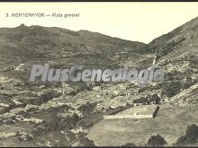 Vista general del pueblo, baños de montemayor (cáceres)