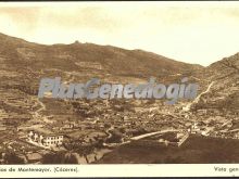 Vista general del pueblo, baños de montemayor (cáceres)