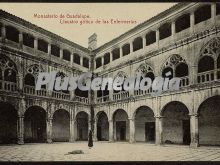 Monasterio de guadalupe - claustro gótico de las enfermerias, guadalupe (cáceres)