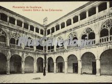 Monasterio de guadalupe - claustro gótico de las enfermerias, guadalupe (cáceres)