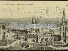 La catedral de burgos desde san esteban