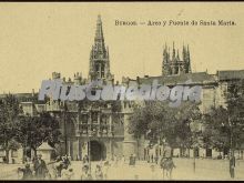 Arco y puente de santa maría de burgos