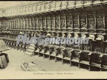 Interior de la catedral de burgos