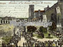 Monasterio de las huelgas de burgos. procesión de corpillos (a color)