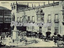 Plaza de la libertad y casa del cordón de burgos