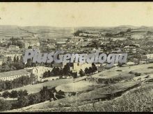 Vista general panorámica de burgos desde el depósito de aguas