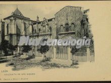 Vista del exterior de la colegiata de san isidro de león