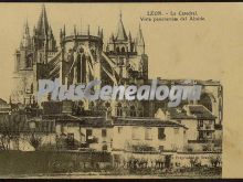 Vista panorámica del ábside de la catedral de león