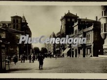 Vista de una calle de león