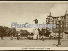 Paseo de los condes de sagasta de león