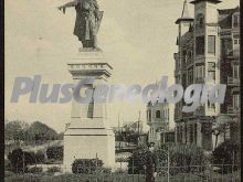 Estatua de guzmán el bueno de león