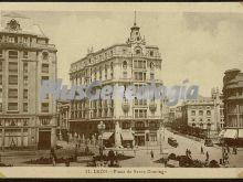 Plaza de santo domingo de león