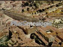 Vista de pájaro de la cuidad de segovia