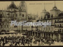 Catedral y plaza mayor de segovia