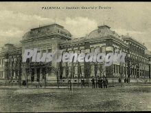 Vista frontal del instituto general y técnico de palencia