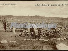 Casa del pretor en las ruinas de numancia de garray (soria)