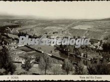 Vista aérea del río duero a su paso por soria