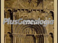 Rosetón y portada de la iglesia de santo domingo de soria