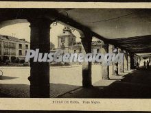 Plaza mayor de burgo de osma (segovia)