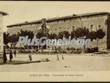 Universida de santa catalina de burgo de osma (segovia)