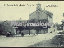 Plaza de las monjas de arenas de san pedro (ávila)