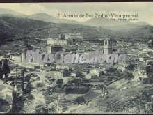 Vista general de arenas de san pedro (ávila)