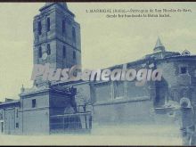 Parroquia de san nicolás de barí donde fue bautizada la reina isabel i la católica en el madrigal de las altas torres (ávila)