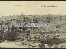 Ver fotos antiguas de vista de ciudades y pueblos en AVILA