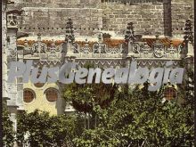 Patio de la catedral de ávila