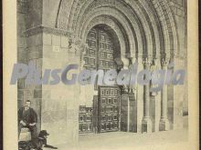 Puerta sur de la basílica de san vicente de ávila