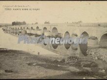 Vista completa del puente romano de toro (zamora)