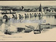 Puente romano sobre el duero a su paso por zamora