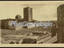 La catedral y el castillo de zamora