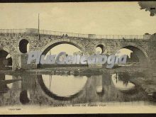 Arcos del puente viejo de zamora
