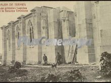 Las primeras capillas de la basílica teresiana de alba de tormes (salamanca)