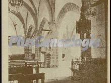 Nave central de la iglesia de peña de francia (salamanca)