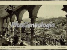 La campiña desde una galería de bejar (salamanca)