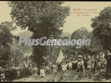 Procesión de la virgen del castañar de bejar (salamanca)