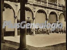 Patio del palacio de los duqes, hoy cuartel de bejar (salamanca)