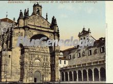 Vista general de la iglesia de santo domingo de salamanca