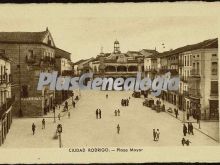 Plaza mayor de ciudad rodrigo (salamanca)